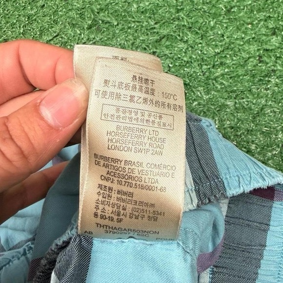 Burberry Body Plaid Boxer Shorts Size M - Picture 6 of 7